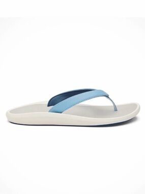 OluKai Two-Tone Blue Women's Flip Flop Sandals